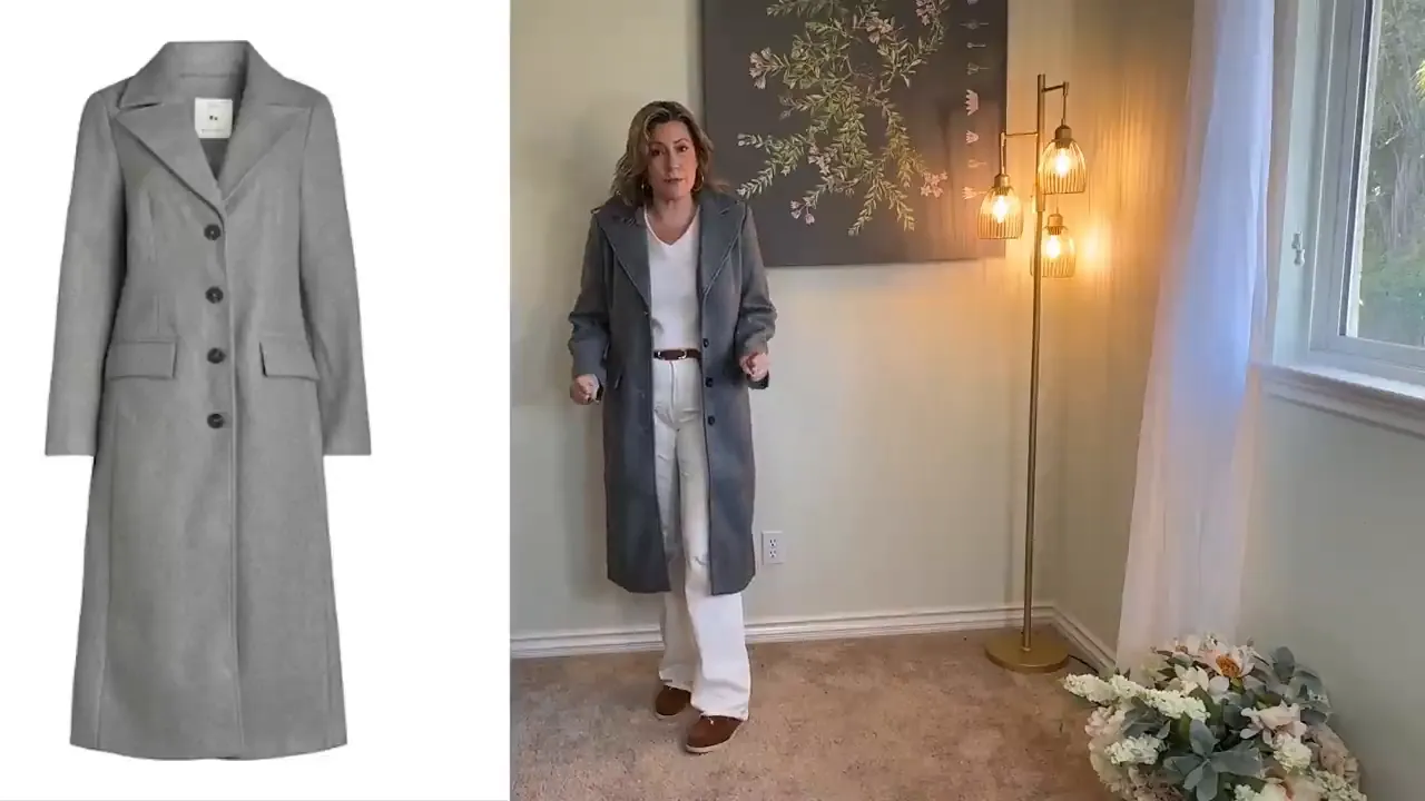 Gray coat from Free Assembly